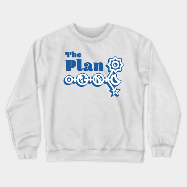 The Plan Crewneck Sweatshirt by Curiositees Co.